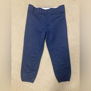 Mizuno Women’s Softball Pants Navy Size Small